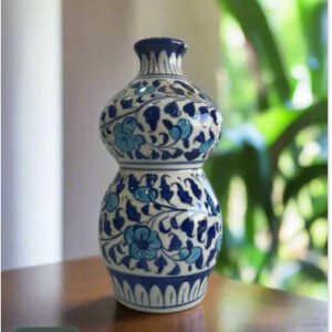 Handcrafted Floral Ceramic Vase