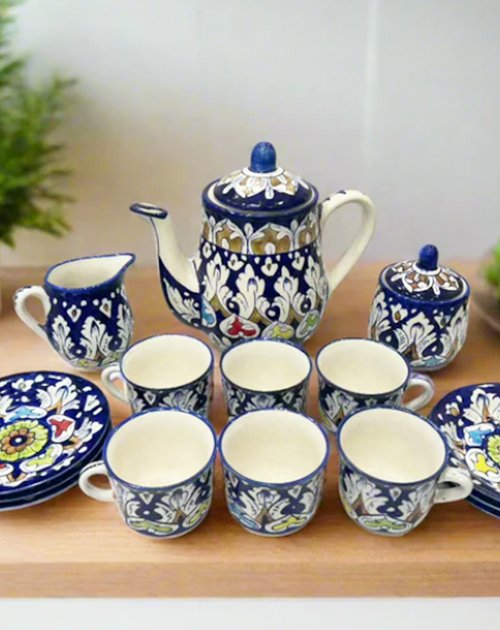 Handcrafted Complete Tea Set (15 pcs)